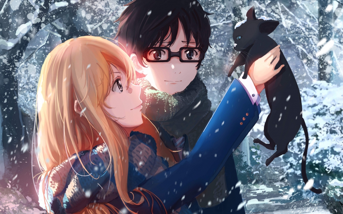 Your Lie in April 4k Anime Wall