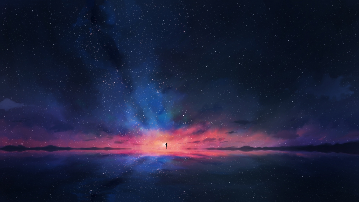 Counting Stars 4k Anime Wallpaper