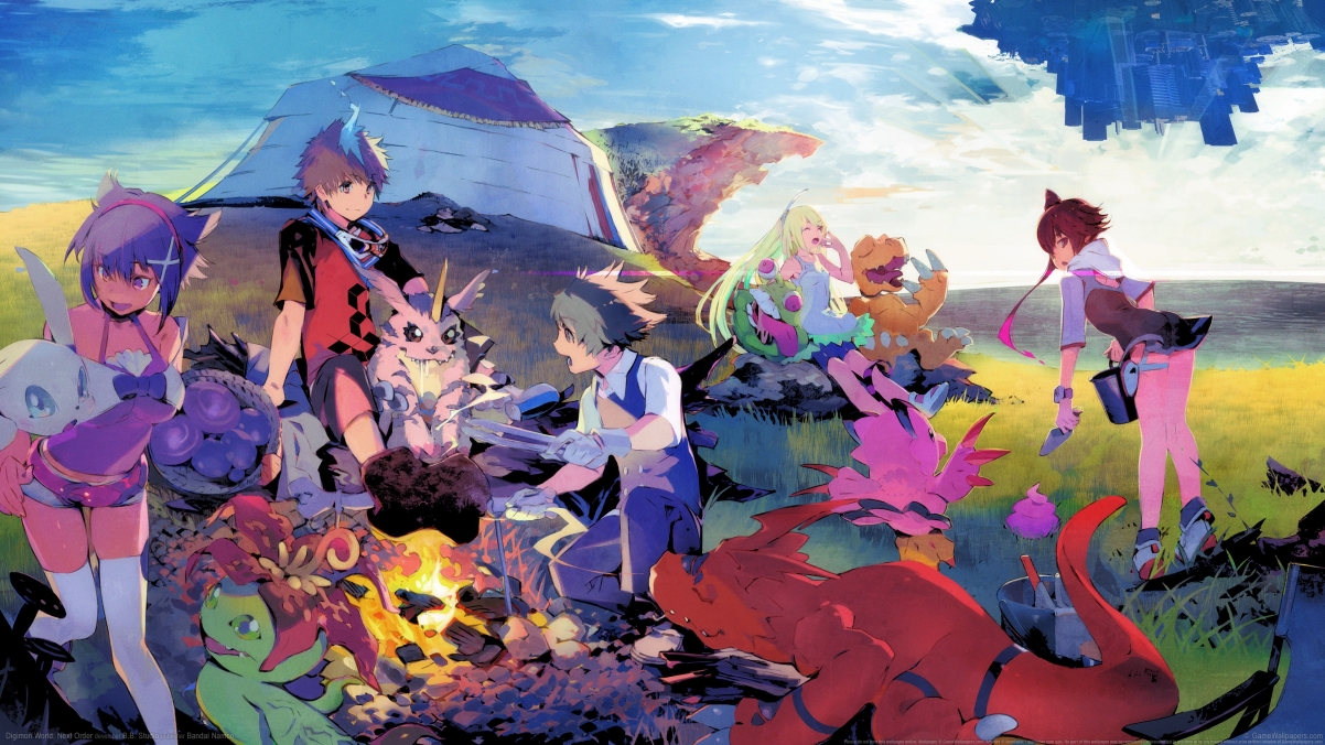 Digimon New World Order 4K Wall