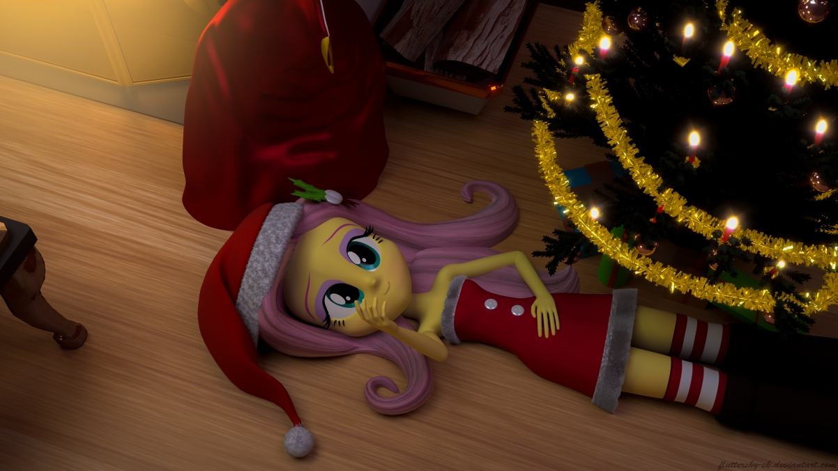 Christmas tree 4k wallpaper