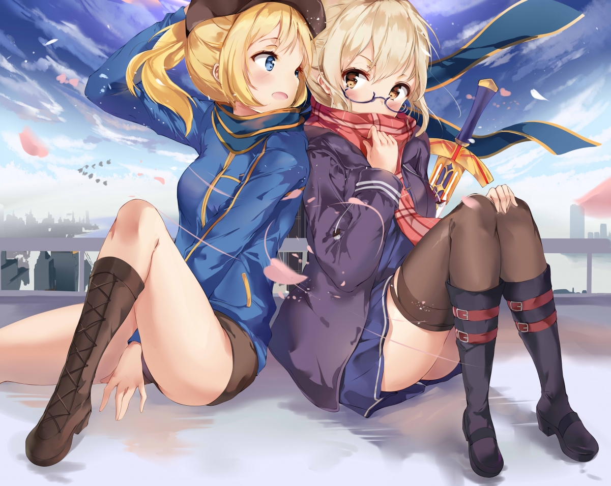 Mysterious heroine fate 4k anime