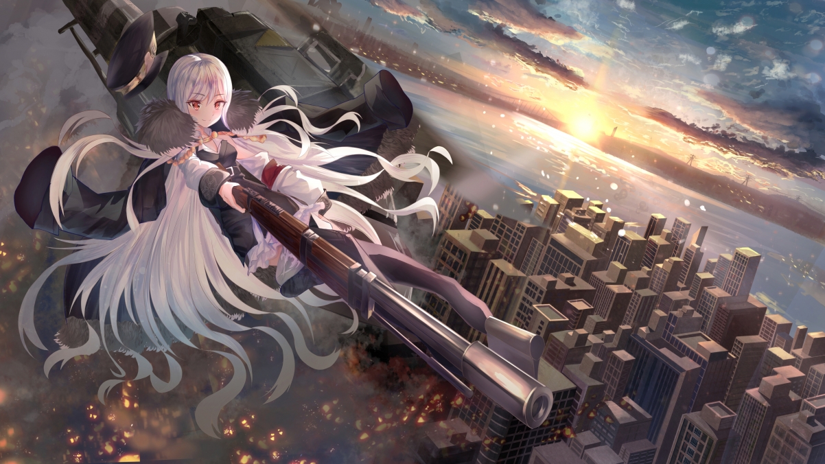 Girls Frontline Long Gun 4k Anime Wall