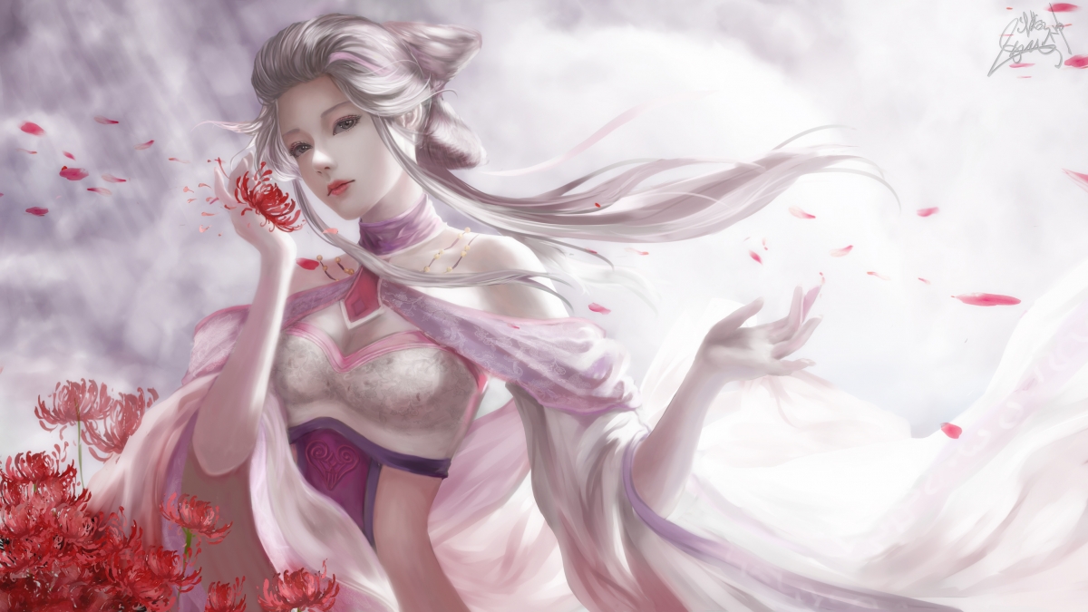 Qin Shimingyue Beautiful Illustration Wallpaper