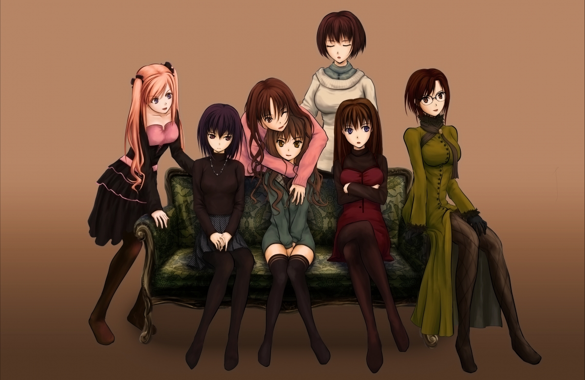 Seven Anime Girls 4K Wallpapers