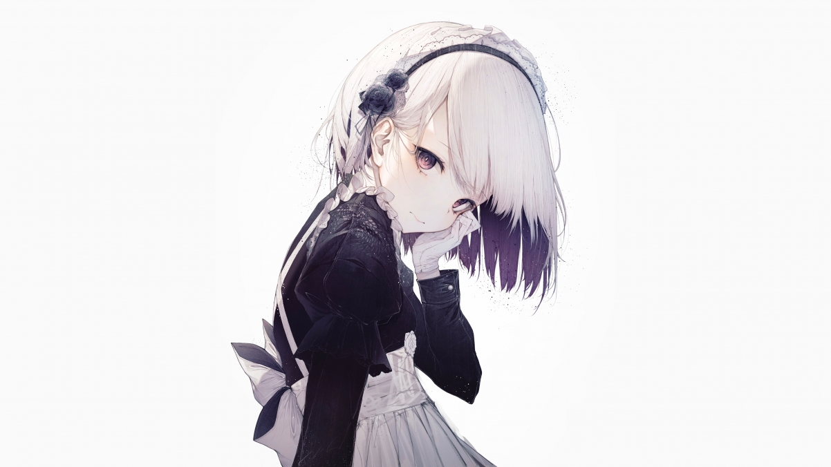 Girl child servant outfit 4k anime less