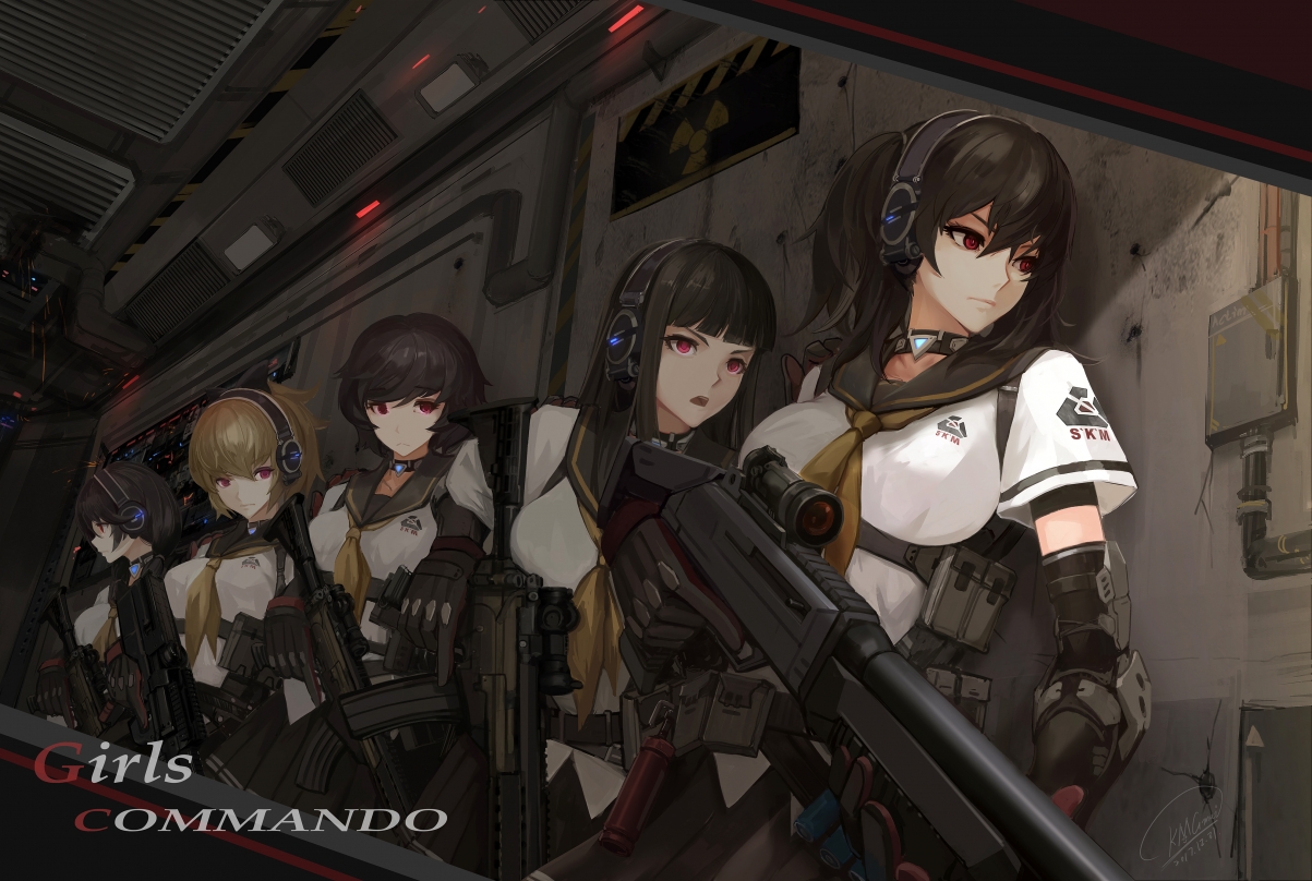 Girl Commando Girls Frontline 4k Wall