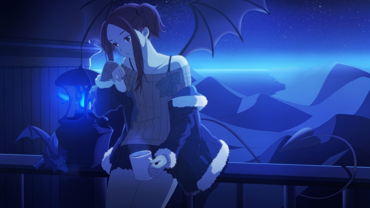 Girl Wings 4K Anime Wallpaper