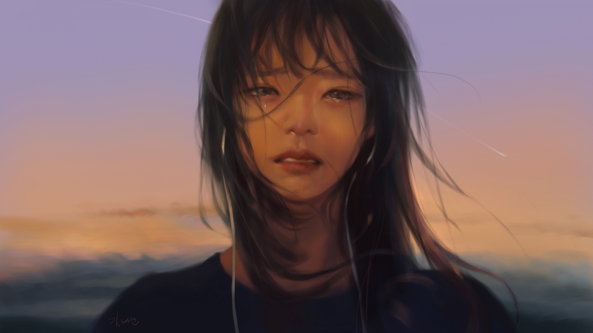 Sad girl sad girl crying