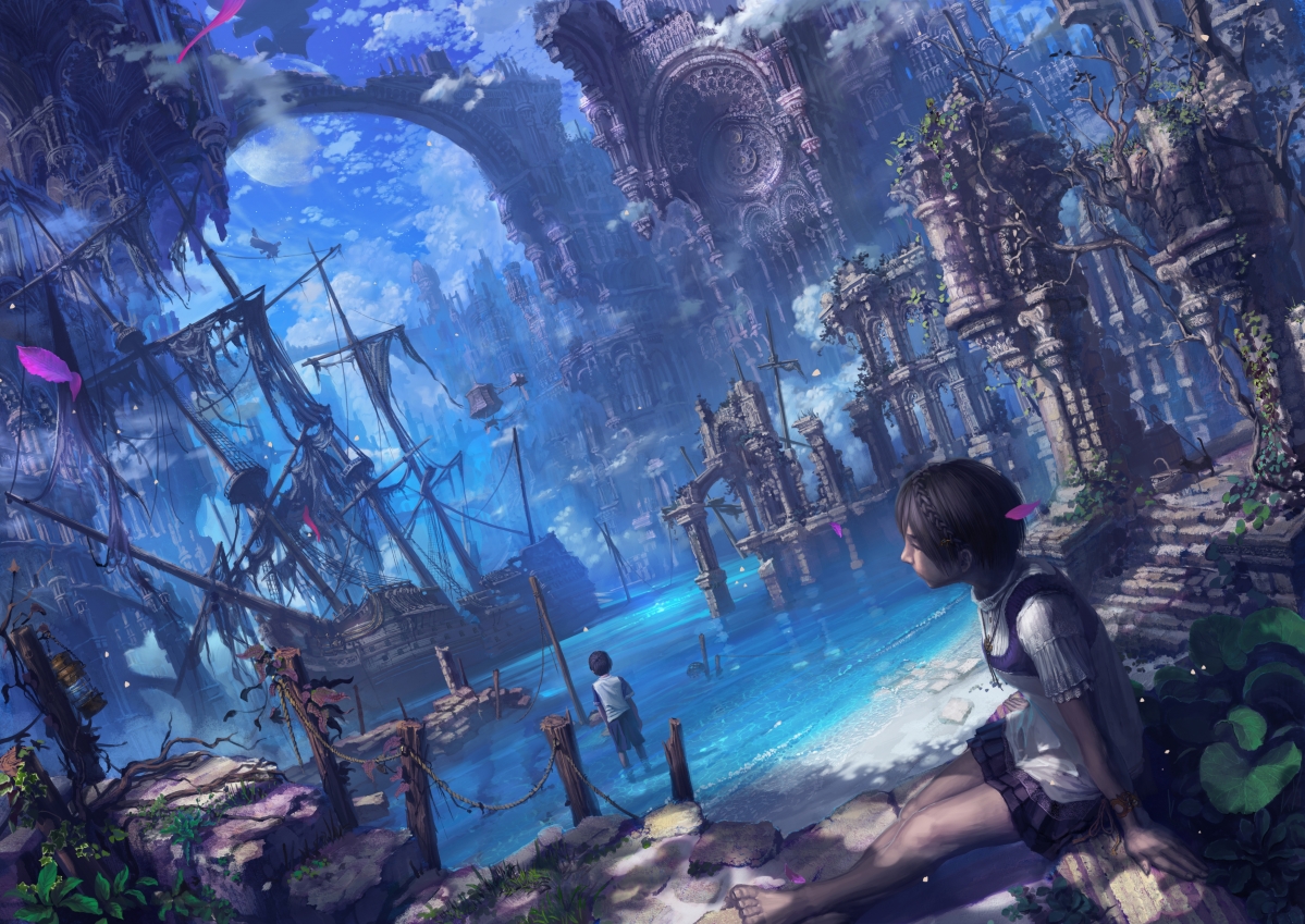 Tomb Ticket HD Anime Wallpaper