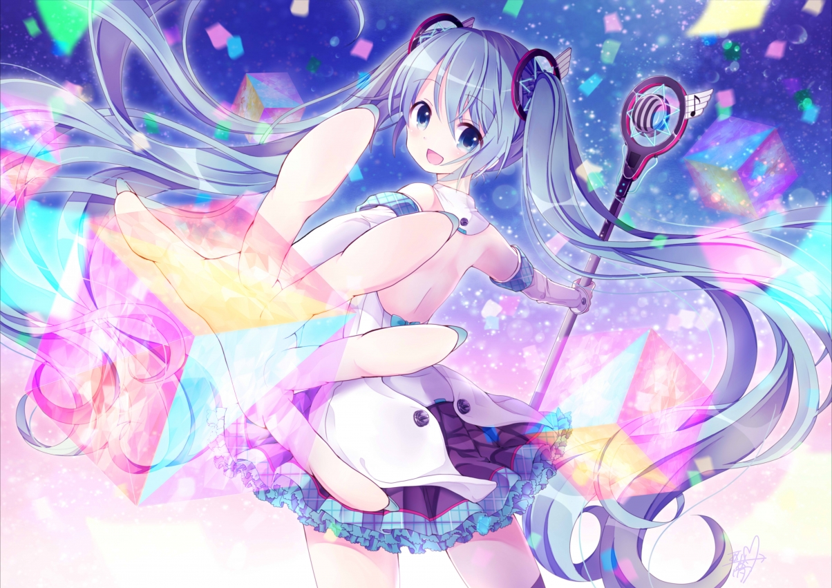 Demon God Hatsune Girl 5k Wallpaper