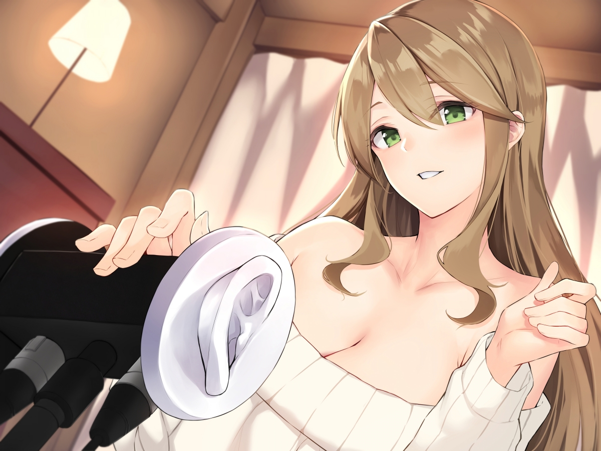 Green eyes anime girl Mike