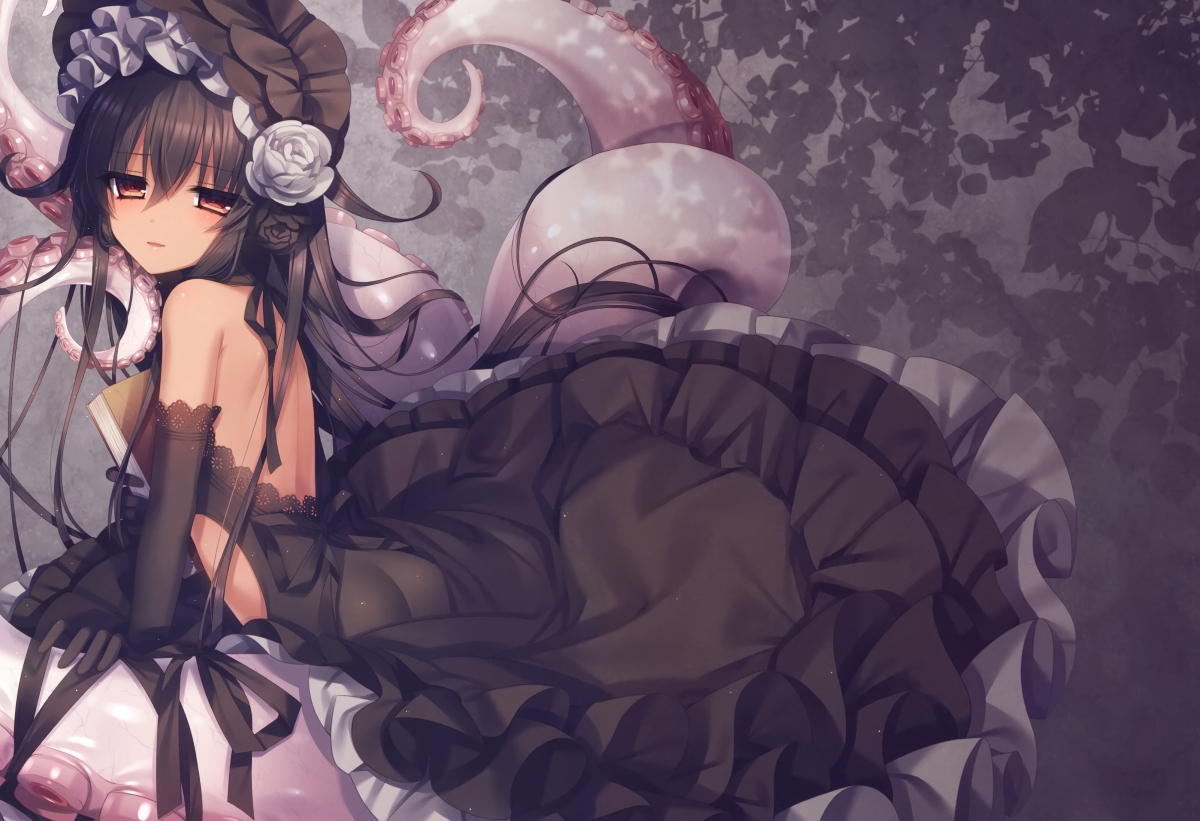 Dress Monster Girl 4k Anime Wallpaper