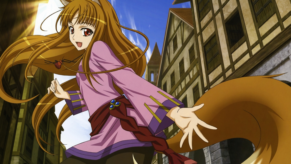 Spice and Wolf 4K Anime Wallpaper