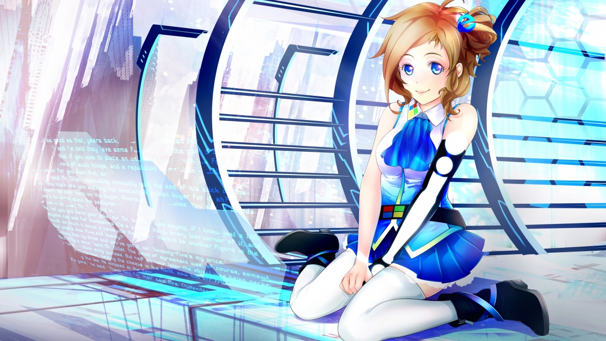 Blue Zeki 4K Wallpaper Picture