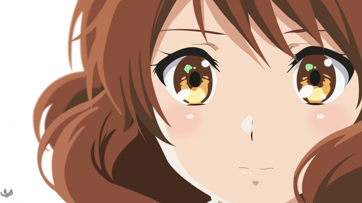 Cute big eyes anime girls 3840