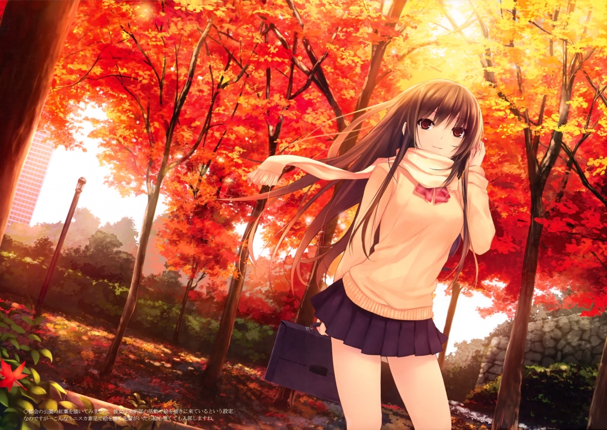 Coffee Noble 4K Anime Beautiful Girl Wall