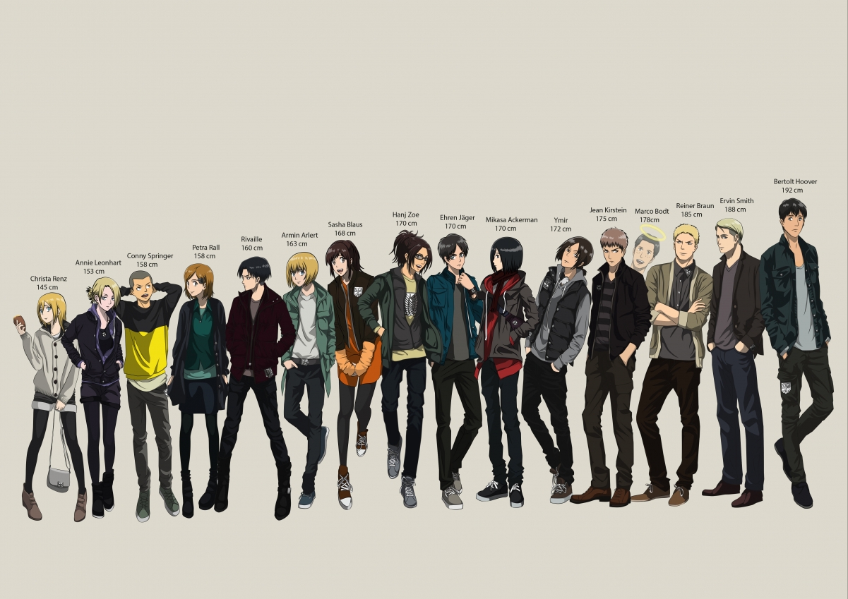 Attack on Titan Height 4k Wallpaper
