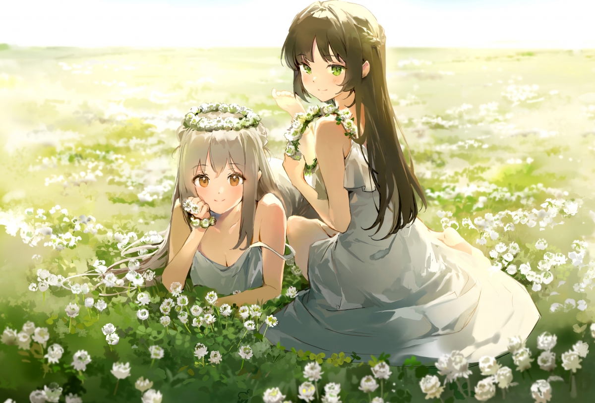 Sister girl corolla lily