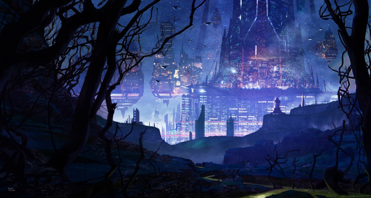 Planet ilia p station illustration 4k anime