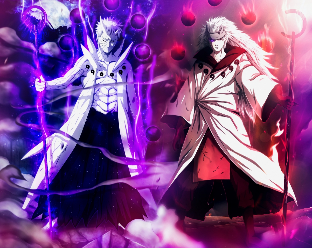 Naruto Ten-tailed Man Pillar Power 4k High