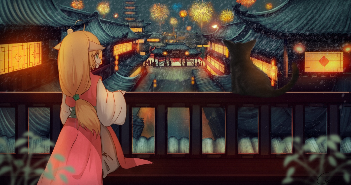 Fox Fairy Little Matchmaker Happy Lantern Festival 4