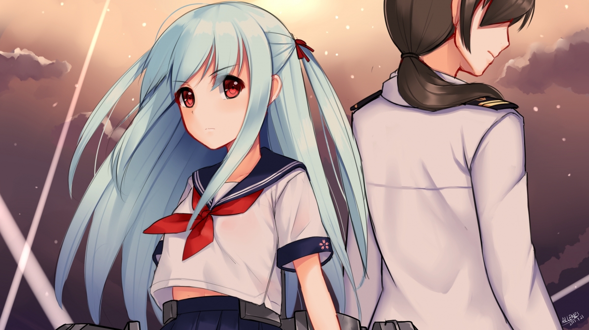 Move with your girl in a sailor suit