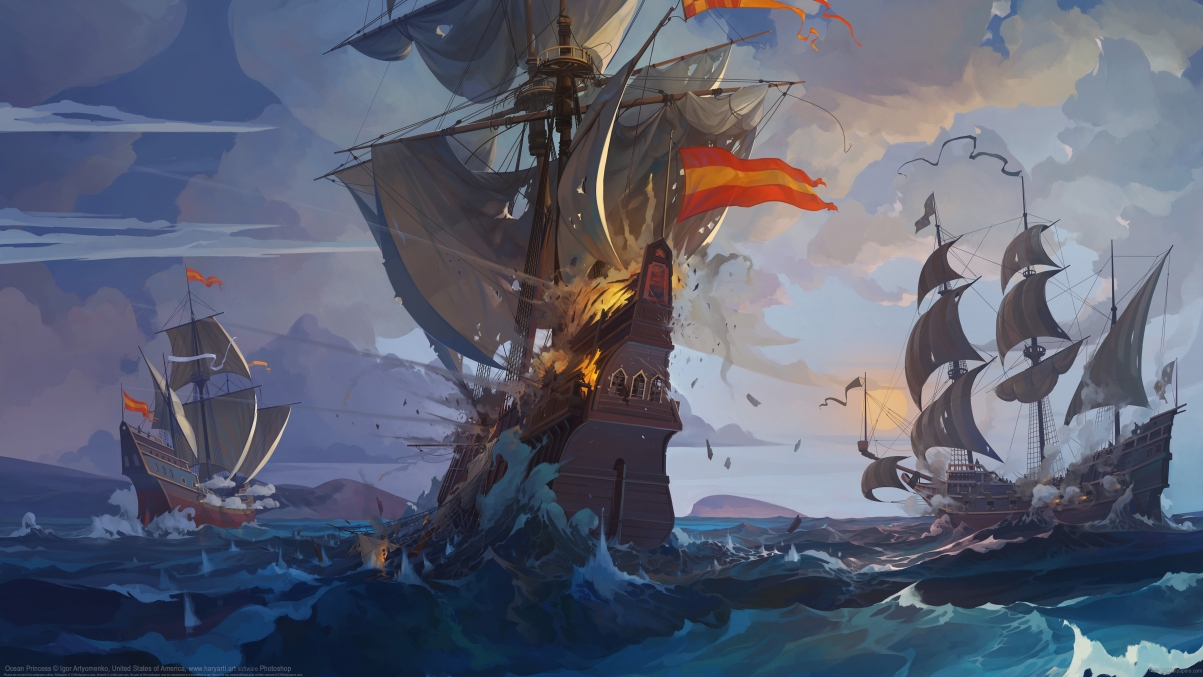 Ocean Princess 5k Wallpaper