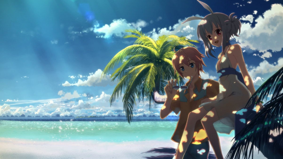 Anime Girl Boy 4K Wallpaper