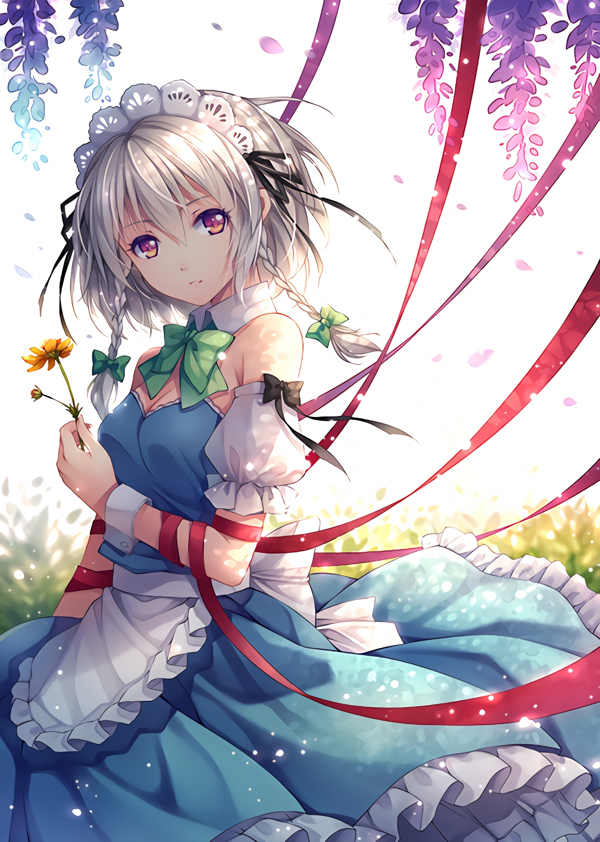 Beautiful Maid Mobile Wallpaper