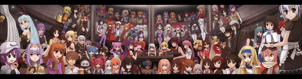 Anime Hodgepodge 5K HD Wallpaper