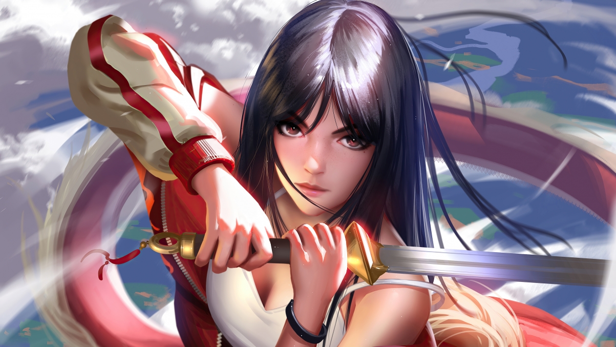 Movie Mulan Anime Girl 5k