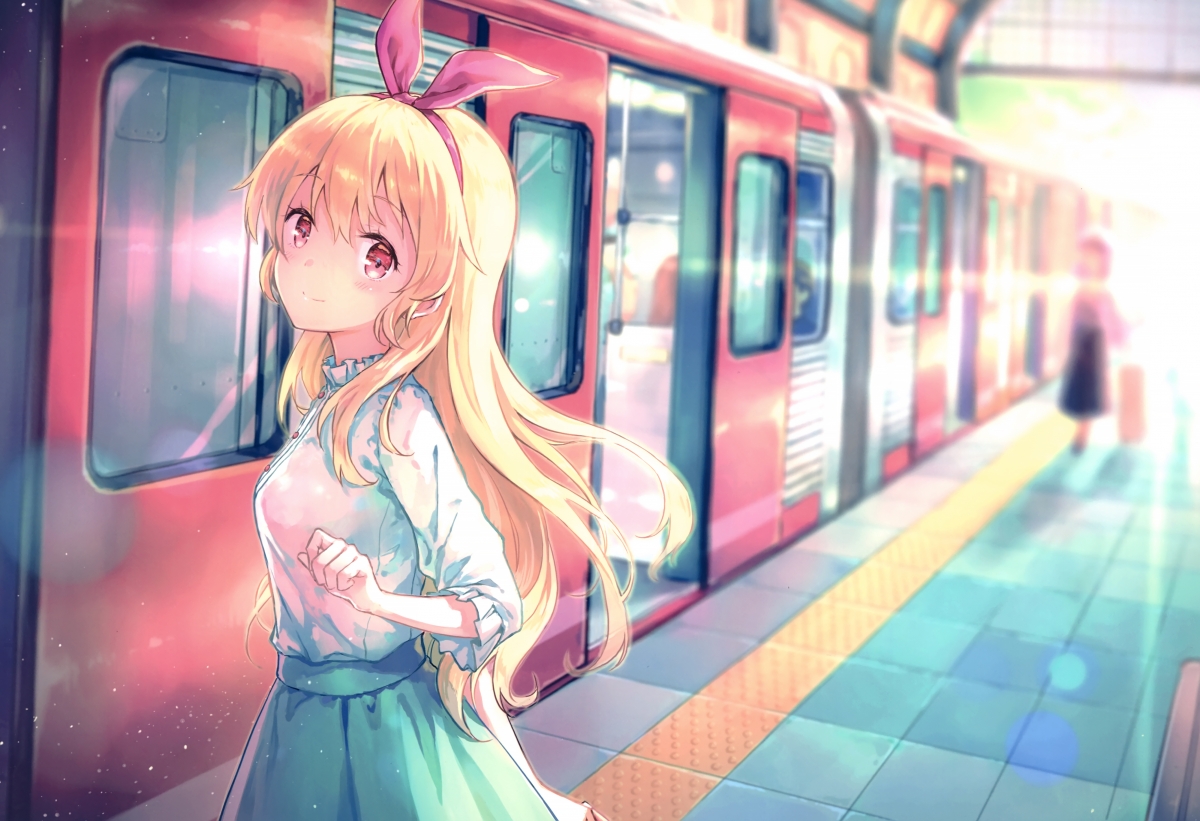 Subway train idol event gold