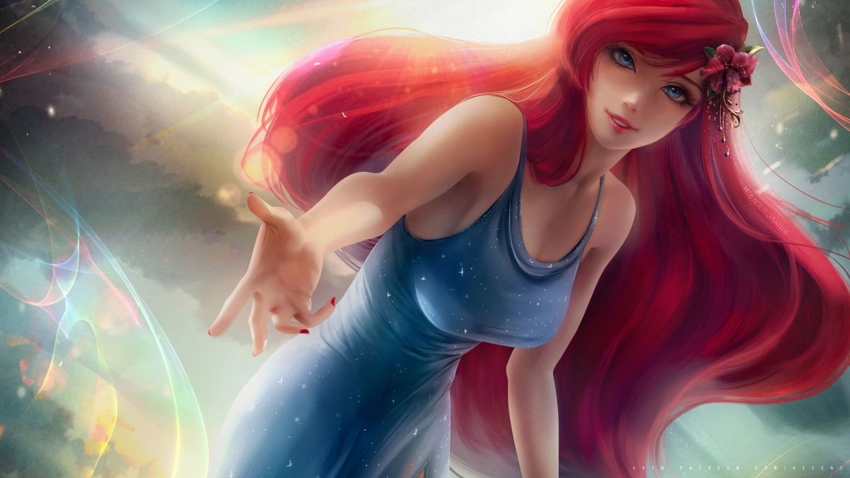 Disney The Little Mermaid 4k HD Wall