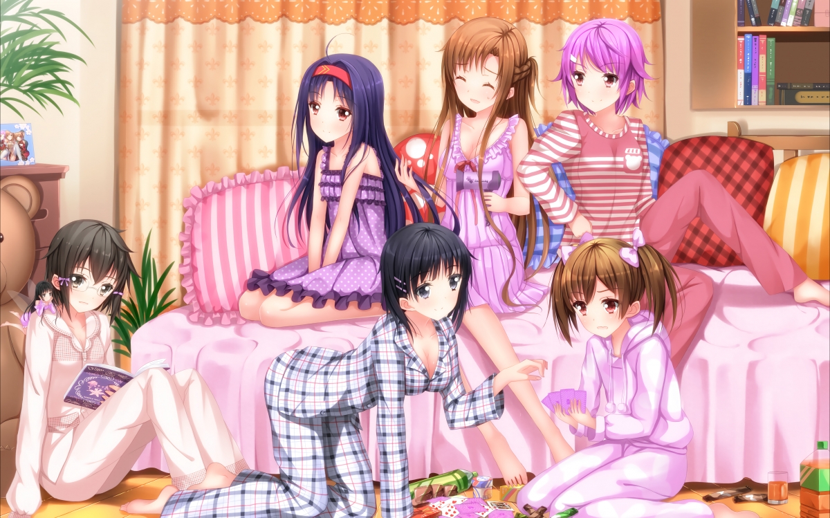 Sword Art Online Heroine Harem Tuan Girl