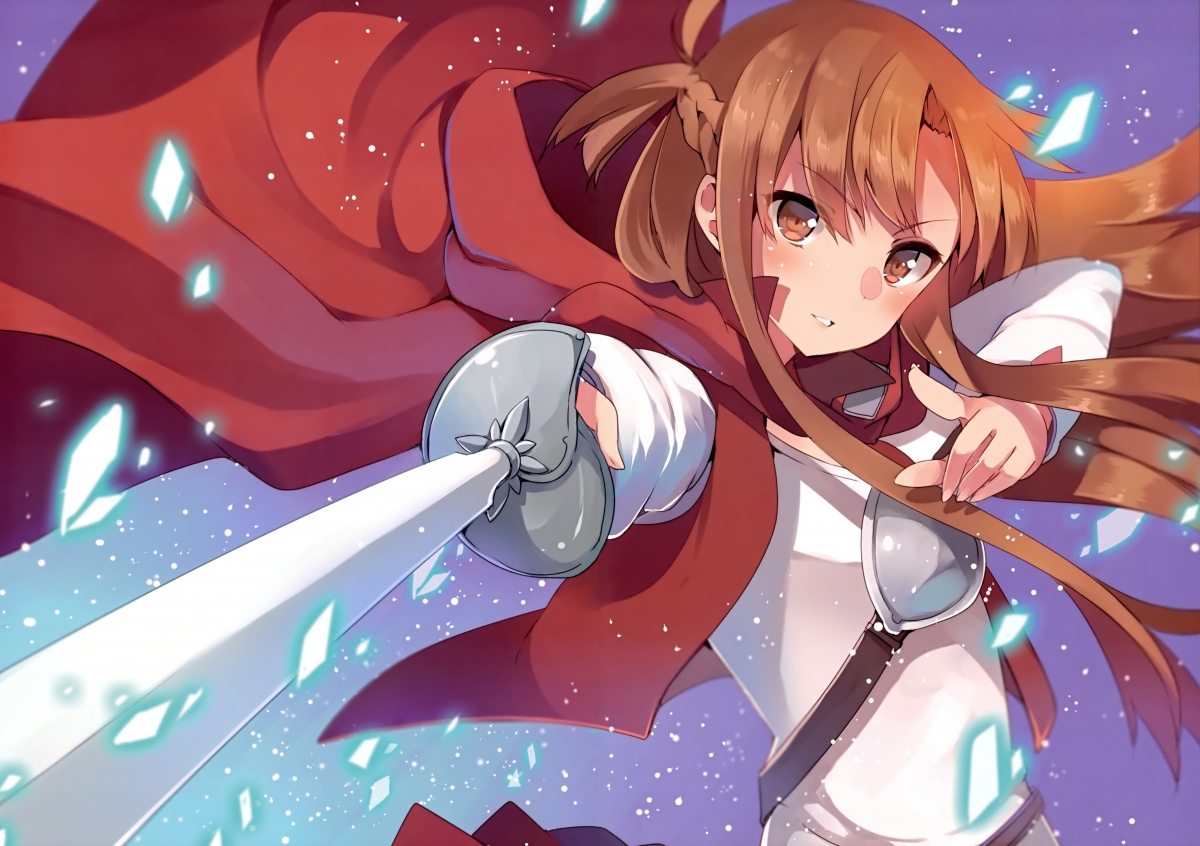 Sword Art Online Beauty Wielding Sword 4K