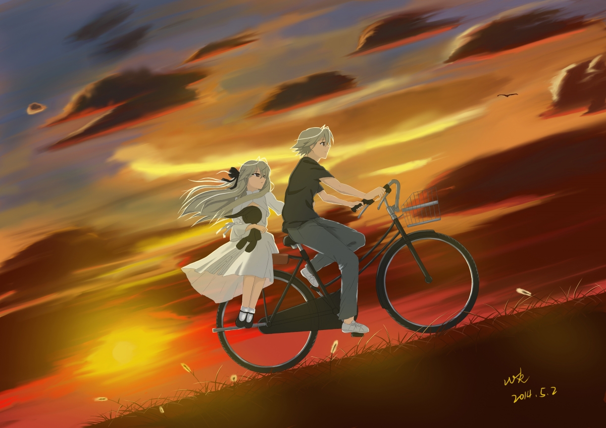 Bike lovers anime 4k pictures