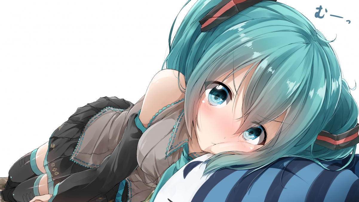 Anime Girl With Big Eyes 4K Wallpaper