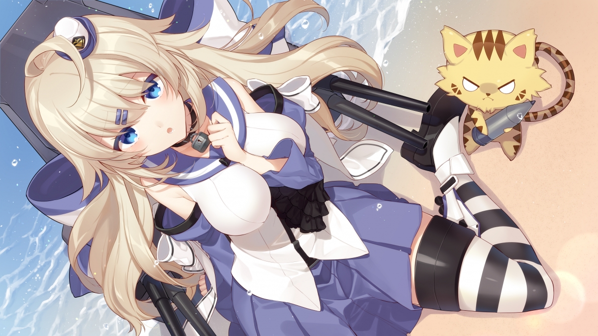 Thigh Anime Beautiful Girl Mirage