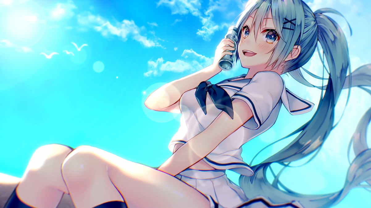 Hatsune Miku Princess Sailor Suit Blue