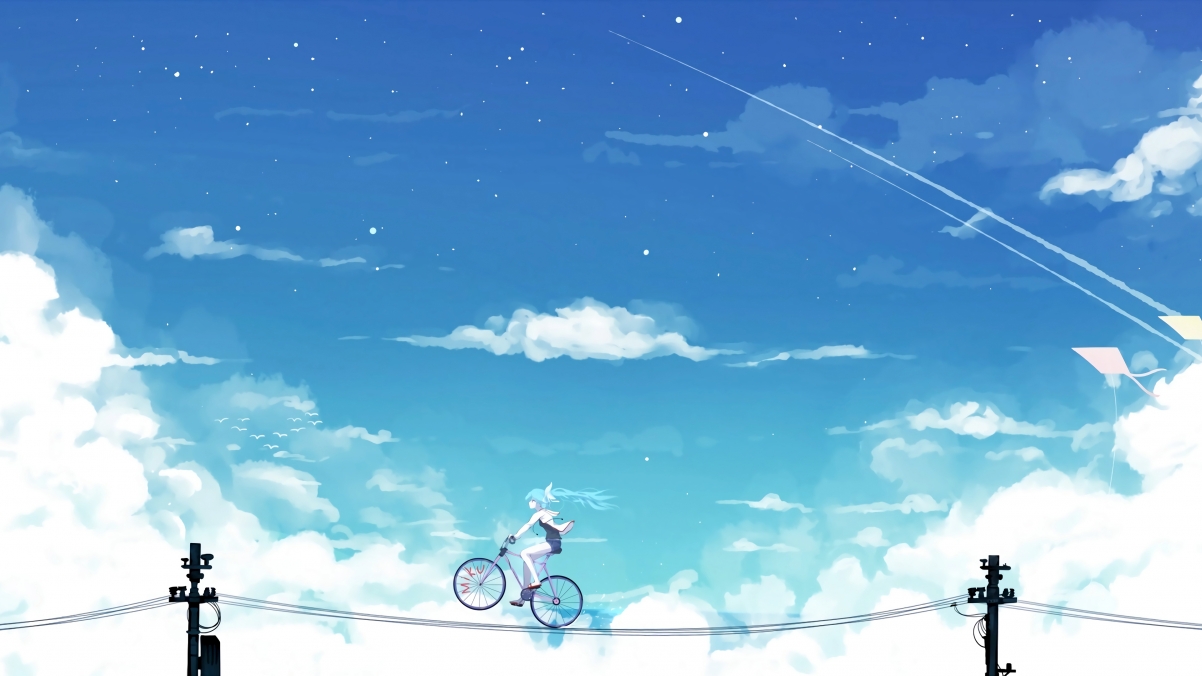 Hatsune Miku Miku Sky Wire