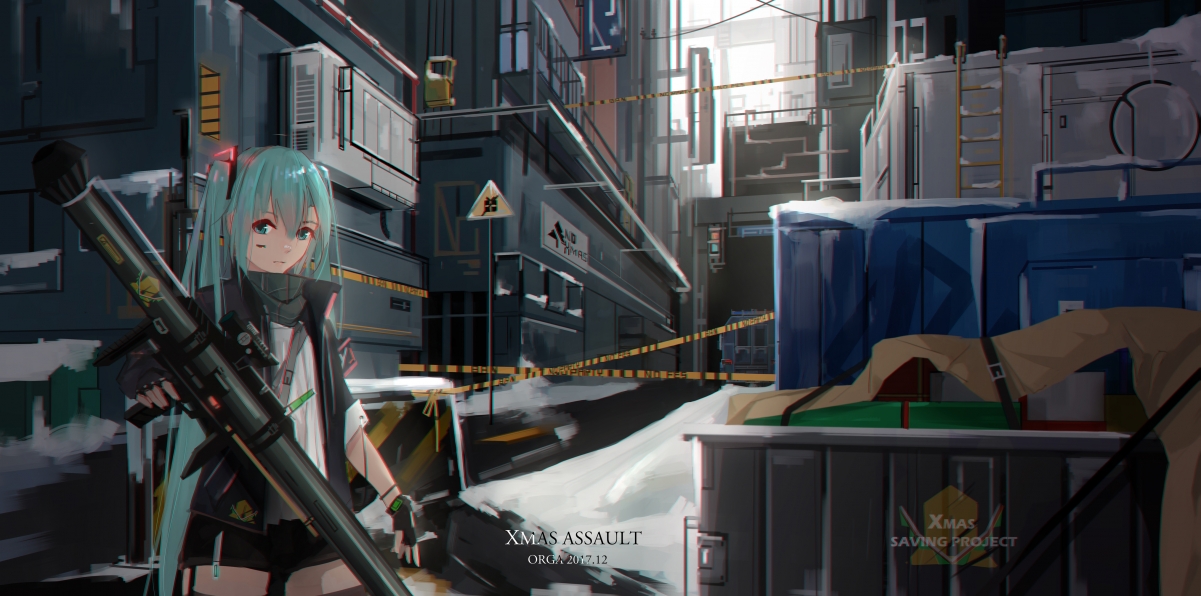 Hatsune Miku Gun Girl 4