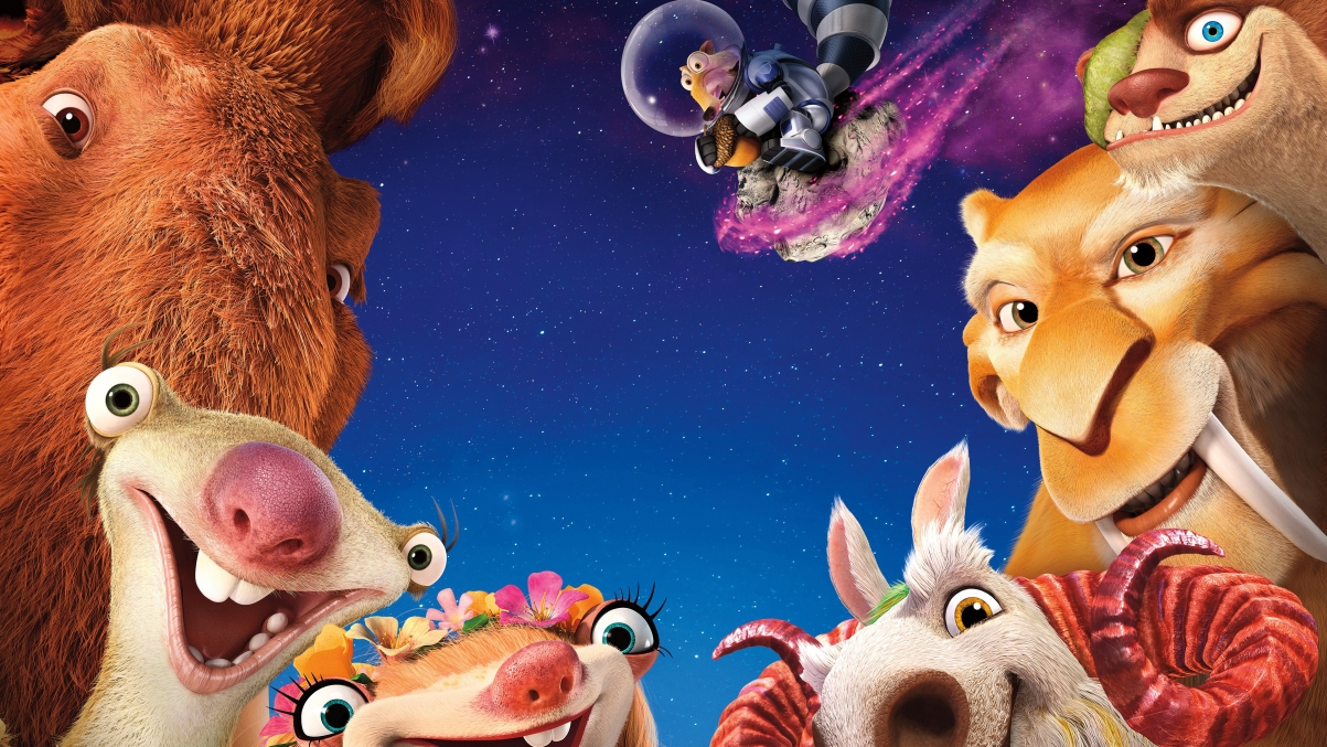 Ice Age 5 Interstellar Collision 5k HD