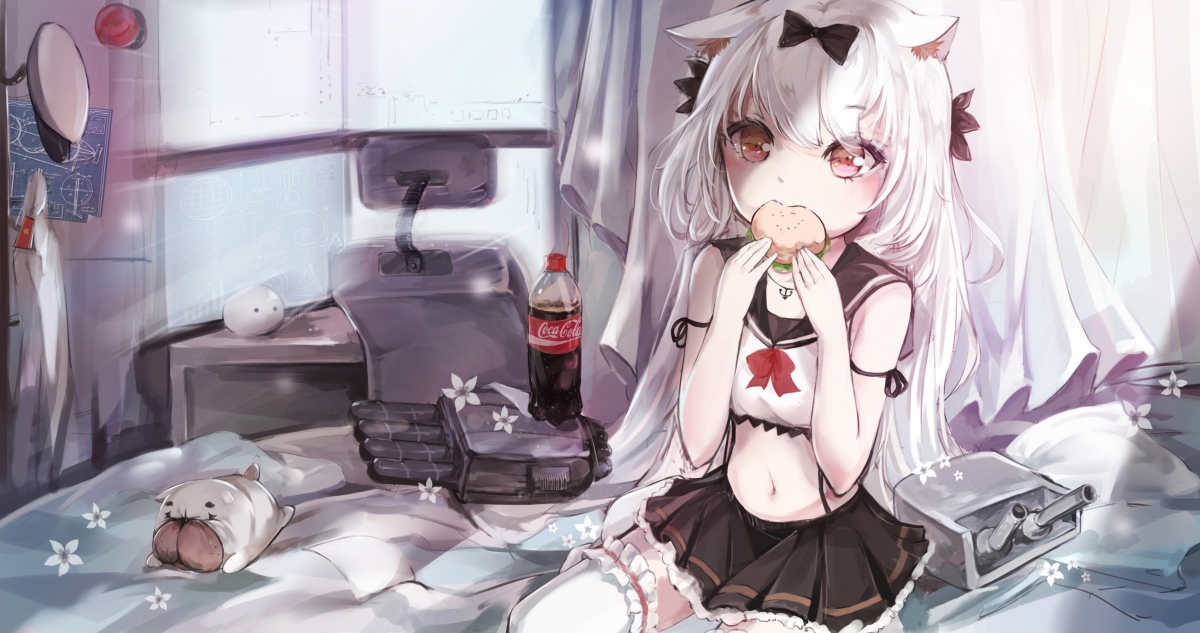 Azur Lane Girl Dim Sum Puppy