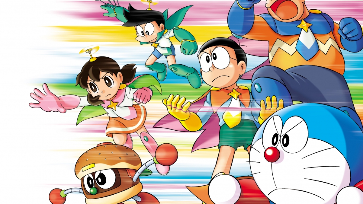 Ben Anime Doraemon 4K Wallpaper
