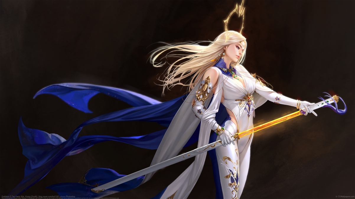 White Goddess 4k Wallpaper