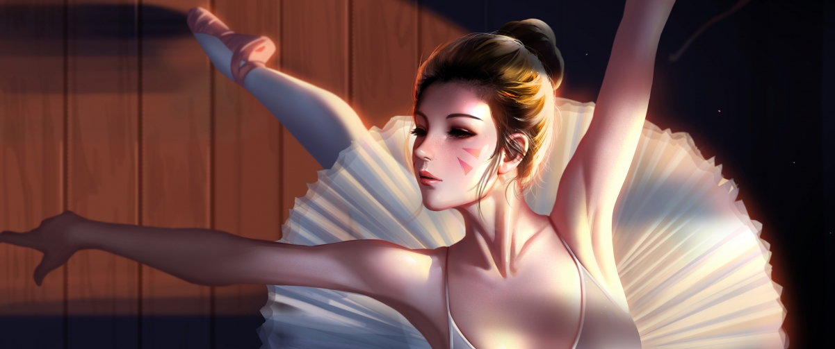 Ballet dva Liang Xing 3440x1440