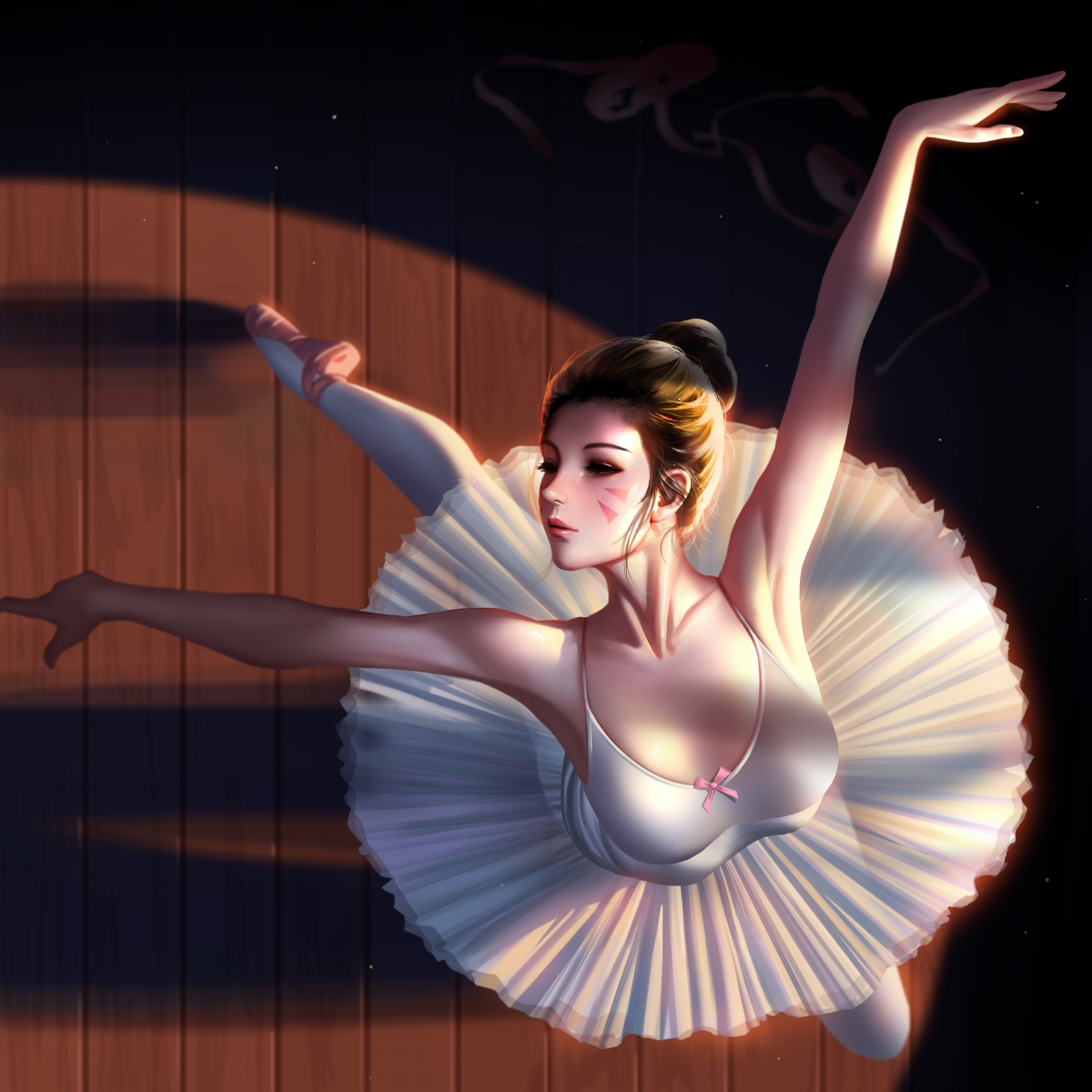 Ballet dva 4k wallpaper