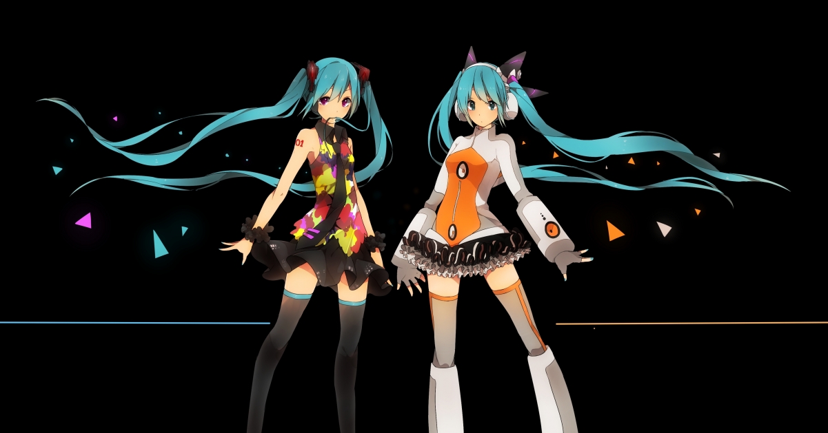 VOCALOID Two Girls Headphones