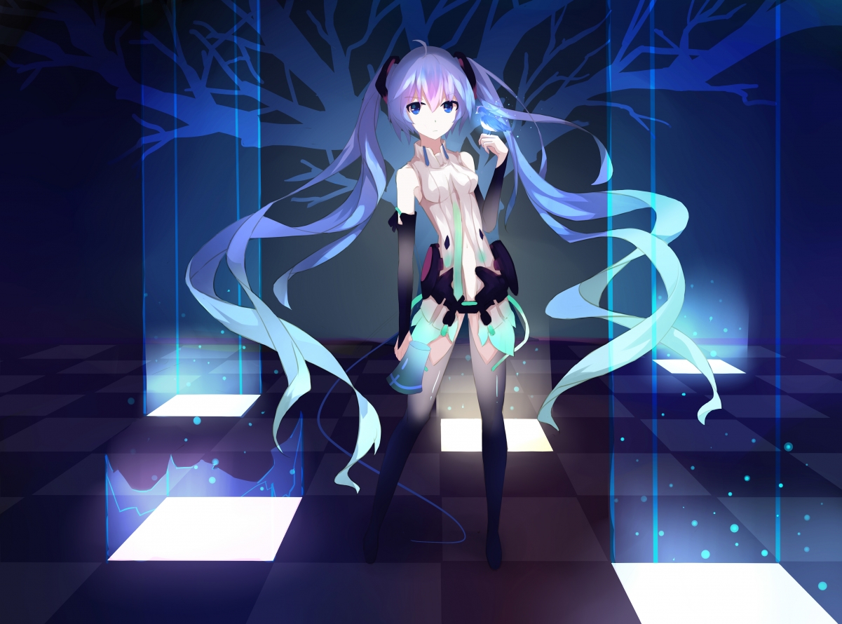 VOCALOID Hatsune Miku Tree Bird