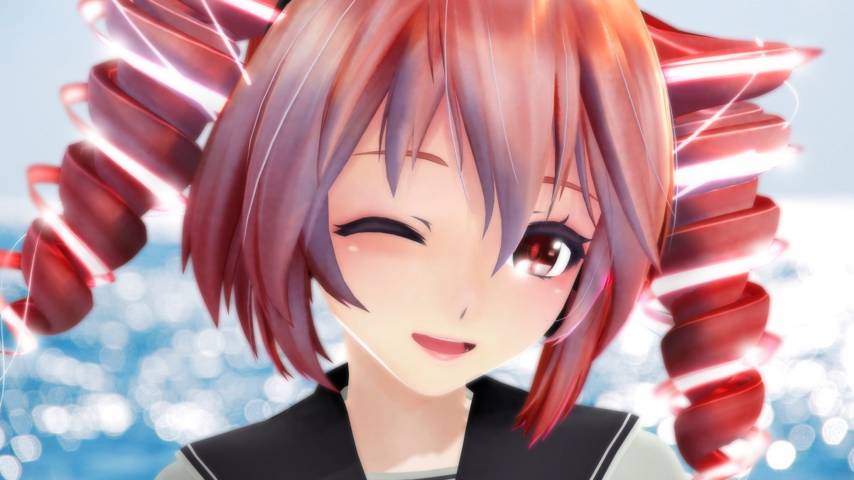 tetO Red Eyes Red Hair 4K Wallpaper